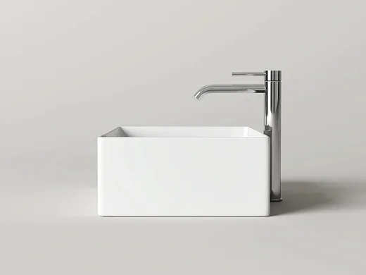 Умывальник накладной Ceramicanova Адель (Adele) 56x34.5x16см, белый, CN6088
