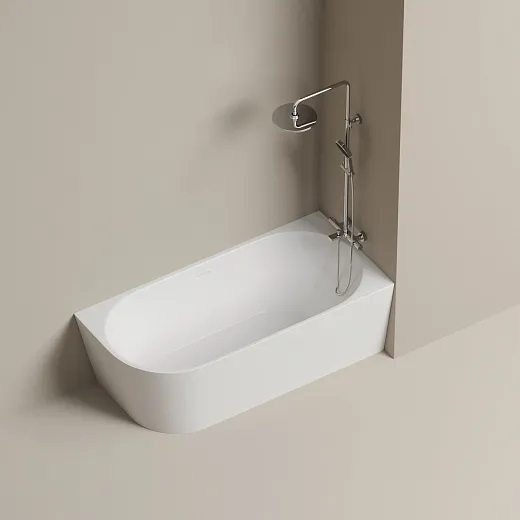 Aкриловая ванна Sancos Edge FB23R, 170 х 80 см, правая, белый