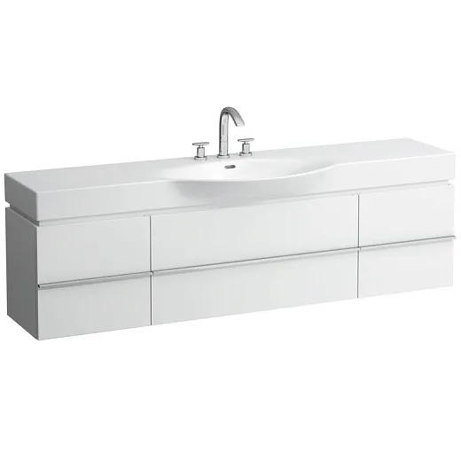 Тумба под умывальник Laufen Case 401302 120х38x46, 2 полки, 2 ящика, дуб