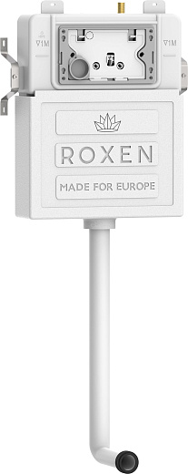 Комплект инсталляции с приставным унитазом 5 в 1 Roxen Attach 966921 (состоит из: 710215, Santi 410260DG; 650185-01)