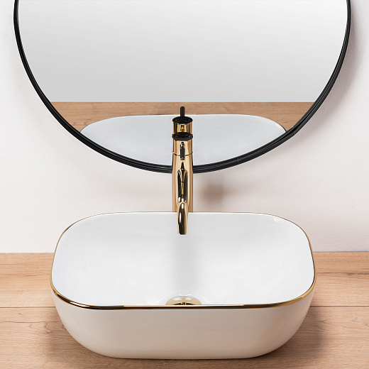 Умывальник накладной Roxen Antares Gold 570160-G