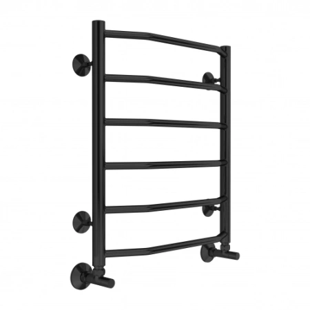 Полотенцесушитель водяной TERMINUS Виктория П6 500х600 RAL9005 черный матовый Полотенцесушитель водяной TERMINUS Виктория П6 500х600 RAL9005 черный матовый