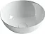 Умывальник Ceramicanova CN6002 35.8х35.8х15.5см накладной круглый без перелива, CN6002