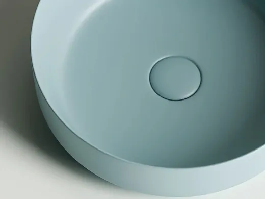 Умывальник Ceramicanova Element CN6022MLG 39х39х12см накладной круглый без перелива, CN6022MLG
