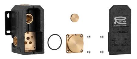 Скрытая часть на 1 или 2 выхода Remer RRBOX Скрытая часть на 1 или 2 выхода Remer RRBOX