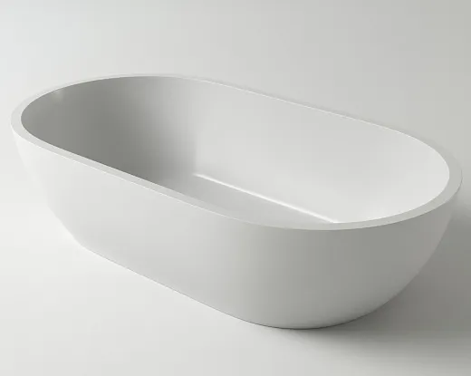 Раковина Holbi Mercury, 64x35, из Solid Surface