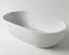 Раковина Holbi Mercury, 64x35, из Solid Surface