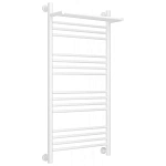 Полотенцесушитель водяной Сунержа Богема+ 30-0223-1050, 1000x500, с полкой, цвет матовый белый