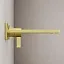 Смеситель для раковины Sancos Linn SC9021BG, PVD золото брашированное