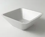 Умывальник Holbi Saturn 43х43см из Solid Surface, 1.02.004.11.1.3.1