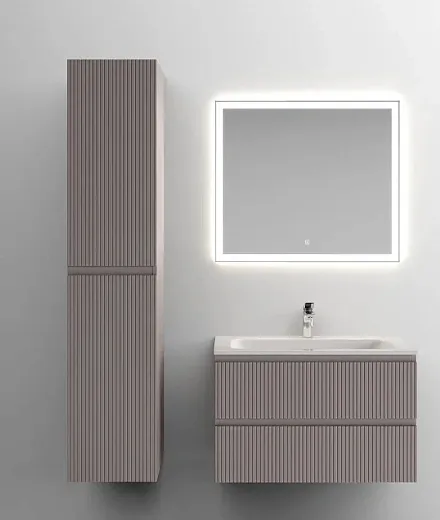 Тумба под раковину Sancos Snob T 80 см подвесная, Doha Soft, SNT80SM