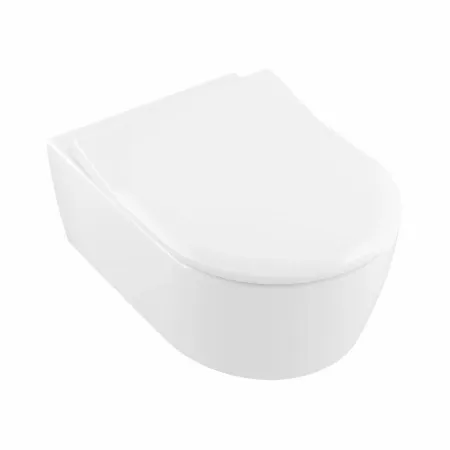Унитаз подвесной Villeroy&amp;Boch Avento 37x53, Soft Close, безободковый, 5656RS01 (Товар с экспозиции)