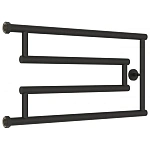 Полотенцесушитель водяной Сунержа High-Tech G+ 15-4051-3265, 650x320, цвет тёмный титан муар Полотенцесушитель водяной Сунержа High-Tech G+ 15-4051-3265, 650x320, цвет тёмный титан муар