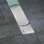 Душевой лоток Ravak OZ Chrome 1050 с решеткой, 110 см