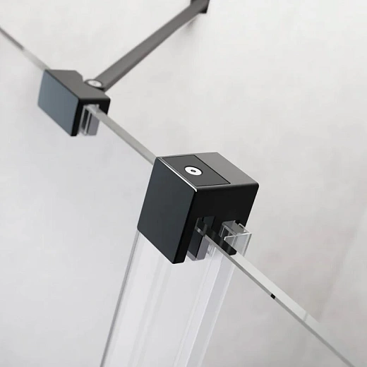 Душевая дверь Radaway Furo KDJ Black, 62,2 x 200 см, стекло прозрачное, профиль черный, правая, 10104622-54-01R Душевая дверь Radaway Furo KDJ Black, 62,2 x 200 см, стекло прозрачное, профиль черный, правая, 10104622-54-01R