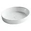 Умывальник Ceramicanova CN5002 55х40х14см накладной овальный без перелива, CN5002