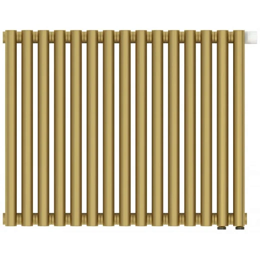 Радиатор отопления Сунержа Эстет-00 EU50, 15 секций, нижнее подключение, цвет матовое золото, 032-0322-5015