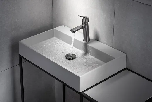 Смеситель для умывальника Deante Arnika Titanium BQA_D20M титан