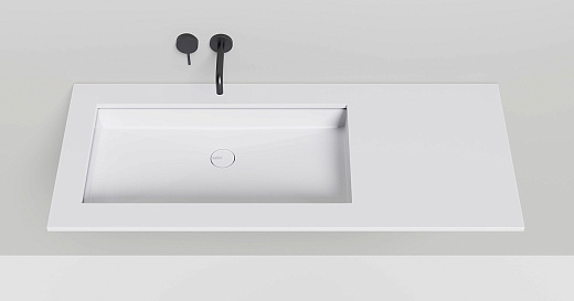 1802110G Раковина встраиваемая Salini MAREA 10 (S-Sense, глянцевый) 75x40 см