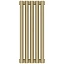 Радиатор отопления Сунержа Эстет-0, 5 секций, боковое подключение, цвет матовая шампань, 022-0331-5005