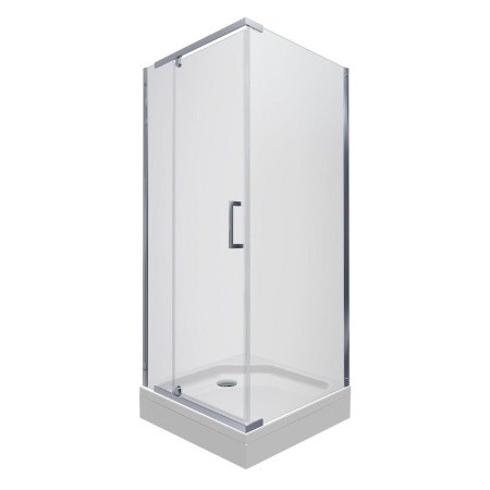 Душевой уголок Тритон Терра Хром А1 90x90 (низкий поддон/ стекла прозрачные) Душевой уголок Тритон Терра Хром А1 90x90 (низкий поддон/ стекла прозрачные)