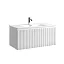 Тумба под раковину Sancos SNOB R 1.0, SNR1.090W, 90 см, подвесная, Bianco