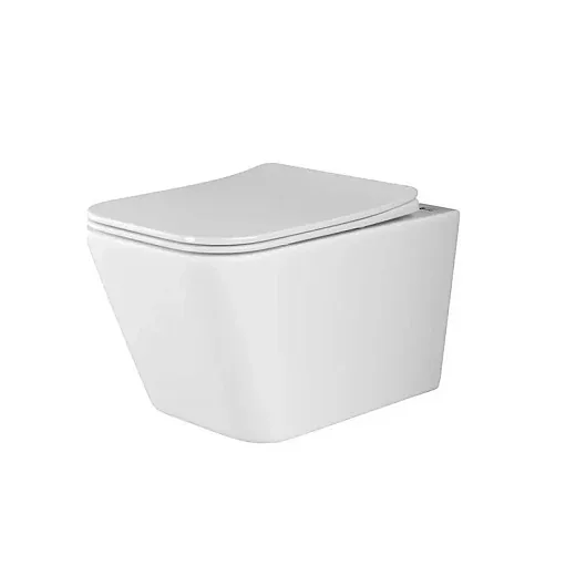 Инсталляция Ideal Standard, с безободковым унитазом Ceramicanova Metric Rimless, сиденье микролифт, E233267/CN3007, сантехфарфор
