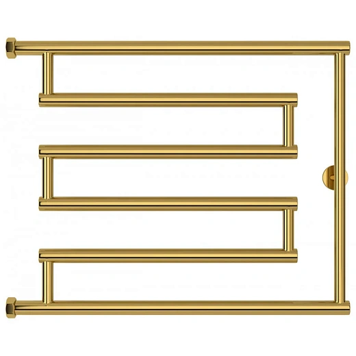 Полотенцесушитель водяной Сунержа High-Tech L+, 650x500, цвет золото, 03-4052-5065