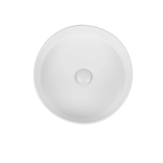 Умывальник накладной UnicoPureza PB01401B 39,4x39,4 белый глянец