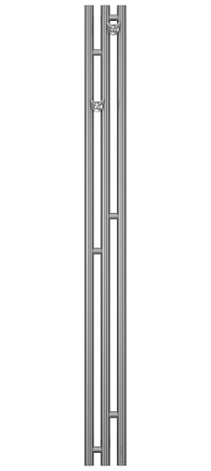 Полотенцесушитель электрический Сунержа Терция 3.0 (правый) 1500х106 сатин