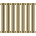 Радиатор отопления Сунержа Эстет-11, 14 секций, боковое подключение, цвет матовая шампань, 022-0302-5014 Радиатор отопления Сунержа Эстет-11, 14 секций, боковое подключение, цвет матовая шампань, 022-0302-5014