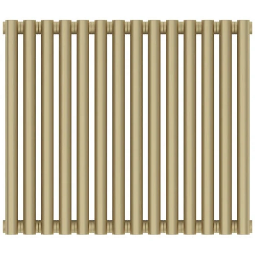 Радиатор отопления Сунержа Эстет-11, 14 секций, боковое подключение, цвет матовая шампань, 022-0302-5014