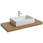 Столешница под раковину Ravak I 1000 80x55x7, темный орех