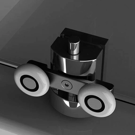 Душевой уголок Radaway Premium Plus B 30473-01-05N, 90 х  90 см, стекло графит,  профиль хром