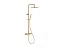 Душевая система Armatura Moza Gold 5736-920-31 с термостатом золото