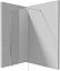 Душевой уголок Deante Kerria Plus Walk-In KTS_030P 100x200 прозрачное стекло / профиль хром