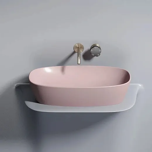 Умывальник Ceramicanova Element CN6049MP 60см сантехфарфор розовый матовый, CN6049MP