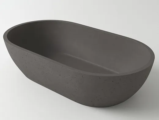 Раковина Holbi Mercury, 64x35, из Solid Surface