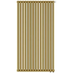 Радиатор трубчатый Сунержа Эстет-11 EU50, 15 секций, нижнее подключение, цвет матовое золото, 032-0312-1215