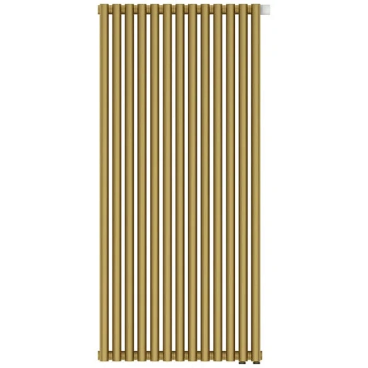 Радиатор трубчатый Сунержа Эстет-00 EU50, 13 секций, нижнее подключение, цвет матовое золото, 032-0322-1213