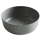 Умывальник Ceramicanova Element CN6073MH 35см сантехфарфор антрацит матовый, CN6073MH