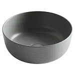 Умывальник Ceramicanova Element CN6073MH 35см сантехфарфор антрацит матовый, CN6073MH