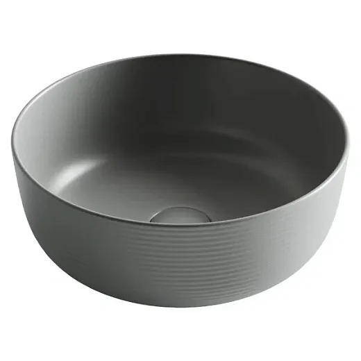 Умывальник Ceramicanova Element CN6073MH 35см сантехфарфор антрацит матовый, CN6073MH