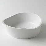 Умывальник Holbi Mars 42х41см из Solid Surface, 1.02.003.11.1.3.1