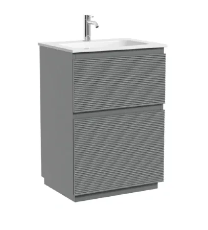 Тумба под раковину Sancos Folk Floor FL60FES, 60 см, напольная, ergraut soft