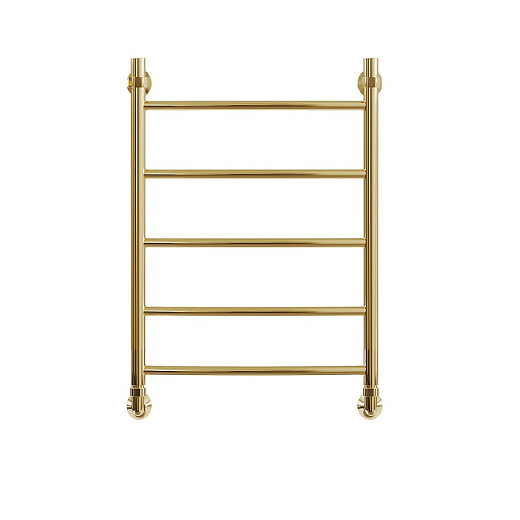 Полотенцесушитель Ростела Виктория нижнее подключение 1" 50x60 5 перекладин золотой