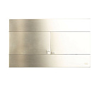 Кнопка смыва механическая OLI Slim 888561 INOX (белое золото), металл Кнопка смыва механическая OLI Slim 888561 INOX (белое золото), металл