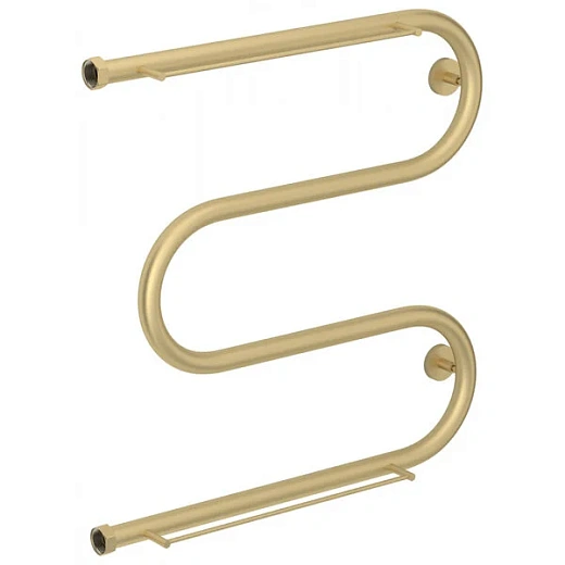 Полотенцесушитель водяной Сунержа М-образный+, 600x600, 2 полки, цвет матовая шампань, 022-4008-6060