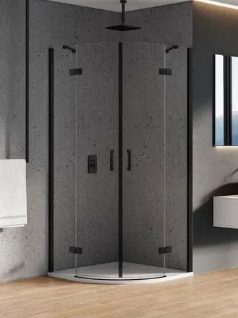 Душевой уголок New Trendy NEW MERANA BLACK 80x80x195