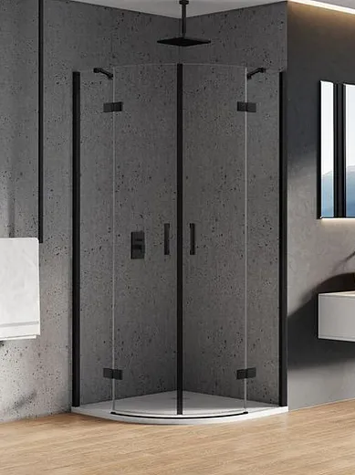 Душевой уголок New Trendy NEW MERANA BLACK 100x100x195